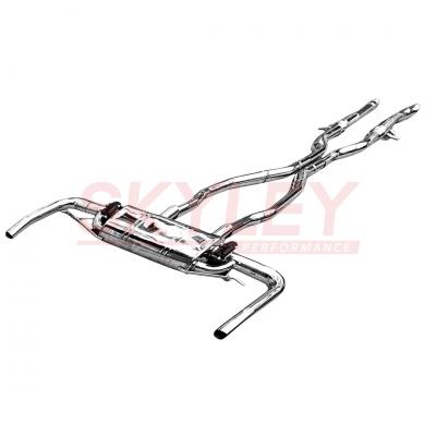 Mercedes Benz GL63 ML63 W166 2015-2019 With Muffler Valves Pipes